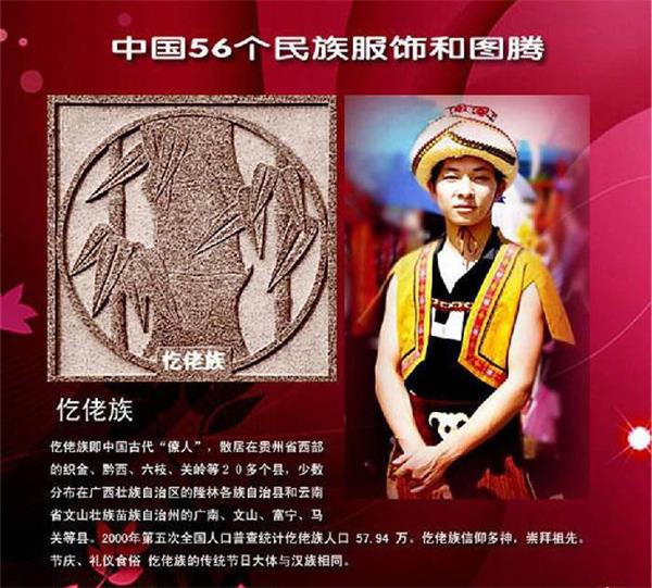 仡佬族-56个民族-五十六个民族
