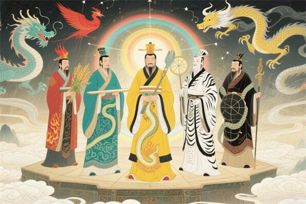 上古神话中的五方天帝🧙哪个天帝最厉害🧜‍♂️